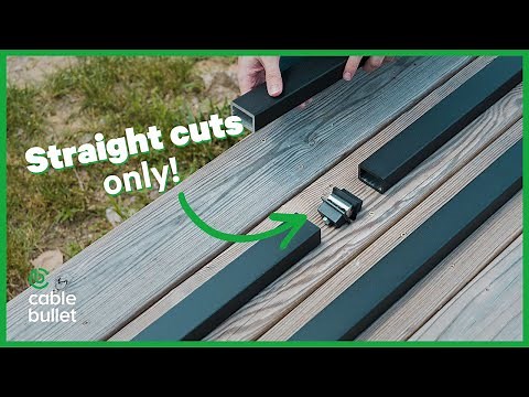 How to Install the Handrail Hinge on Signature Classic Collection Handrail | Cable Bullet System