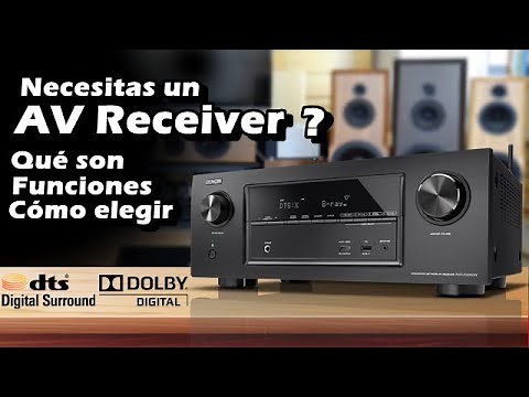 AV Receiver Qué son? funciones y como elegir