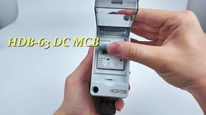 30 Amp Solar Panel Disconnect Switch,550 VDC Solar Circuit Breaker,IP65 Disconnect Box Outdoor for Solar Power Systems