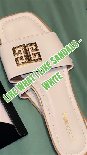 Like What I Like Sandals - White #Sandals #Fashionnova #fashion