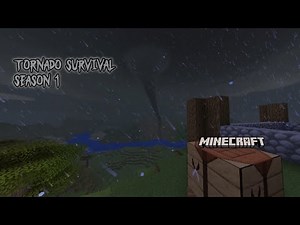 Tornado Survival | S1 | EP 1 | - Twister! | ProtoManly's Weather Mod | Minecraft 1.21.1
