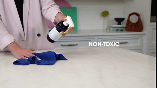 Capri Blue Volcano Multi Surface Cleaner Spray - Multi Purpose Cleaner - Cleaning Spray Safe for Countertops, Granite, & More - Vegan & Cruelty Free Cleaning Supplies (16 fl oz)