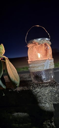Abandoned Light – Dark Survival Lantern | Handmade Candle Jar | Rustic Post-apocalyptic Decor - Etsy