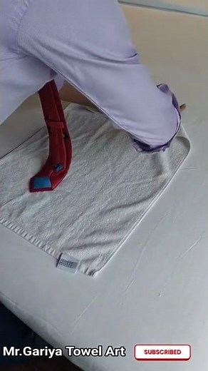 Towel art | Baby Elephant Towel Folding Art | How To Make Towel Art Elephant