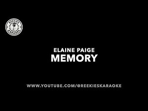 Elaine Paige | Memory ( Cats 1981 0.C.R) | Karaoke