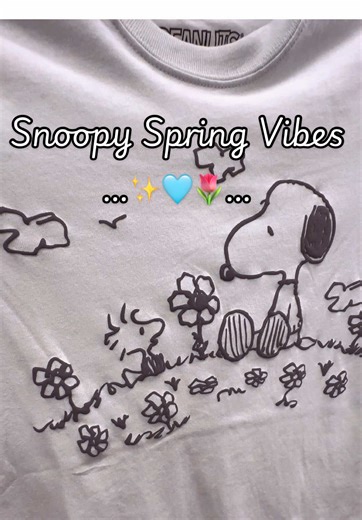 Snoopy Spring T-shirt ✨🩵🌷 So cute 💗 • Snoopy Ross Spring vibes 🛍️ #snoopyfinds #peanuts #snoopytshirt #snoopyspring #snoopylovers