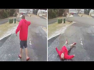 Worst Slip on Ice Fall