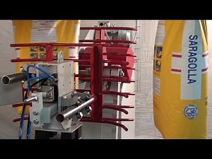 25 & 50 kg - Flour packing machine - Open mouth bags with manual presentation to the sewing machine