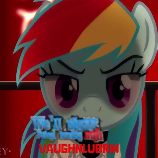 My Little Pony Rainbow Factory Capcut Edit: You can't Run From Me | Music: You Can't Run