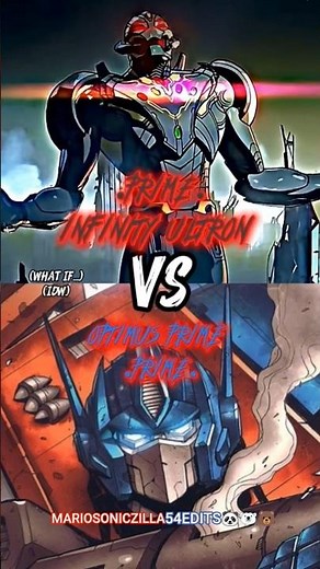 Optimus Prime (IDW) vs Infinity Ultron