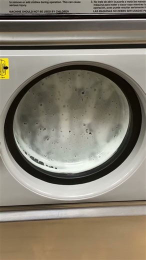 Wascomat Junior W75 Commercial washer Massive Sudslock extraction cycle.