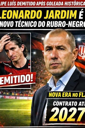 FLAMENGO ANUNCIA NOVO TREINADOR APÓS DEMISSÃO SURPREENDENTE DE TÉCNICO