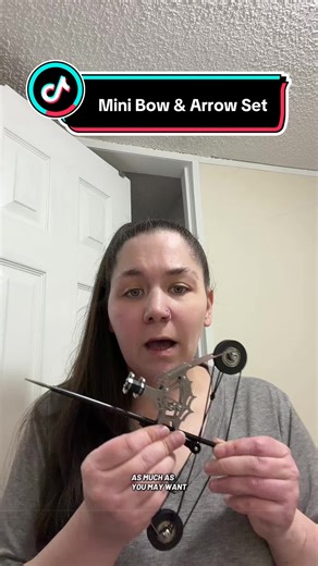 This Mini Archery Bow & Arrow Set from Sport Partner is way more fun than it looks. It’s a compact, ambidextrous compound-style mini bow made from durable metal, designed for casual target practice, desk play, or just satisfying stress relief. Small enough to hold in one hand, but detailed enough to feel legit. It comes with mini arrows and is easy to use for beginners, making it a great gift for teens, adults, or anyone who loves gadgets, fidget-style toys, or archery-inspired gear. This isn’t 