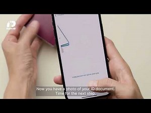 Confirm your card order using a passport or national ID card in the BankID app