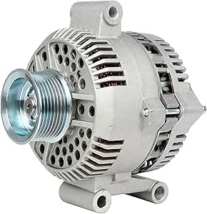 SCITOO High Output Alternator 130Amp 7.3L Replacement New for Ford F-250 F-350 E-350 Econoline E-350 (Econoline) Club Wagon E-450 (Econoline) Super Duty E-550 (Econoline) Super Duty 1995-2003 7768