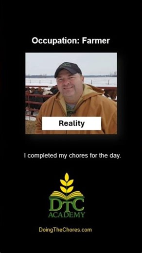 You can learn a lot from a Farmer!#doingthechores