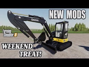 FS19 | NEW MODS | MINI EXCAVATOR! (Review) Farming Simulator 19 | 28th August 2021.