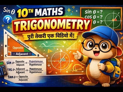 Class 10 Maths Trigonometry One Shot | Trigonometry Full Chapter in One Video | CBSE 2026