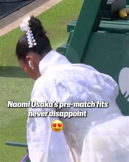 Naomi Osaka's Wimbledon fit 🤩