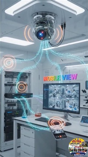 How does a CCTV camera work? CCTV Camera #shorts #electronic #cctv #viral #trendingshorts #facts