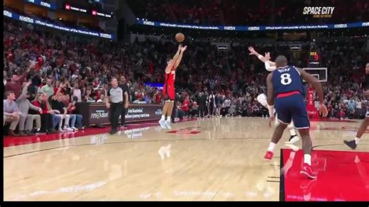 Amen Thompson's putback and-1 gives Rockets late lead