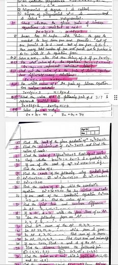 Class 10 Maths – Must-Do Question Modules (Teacher’s Module Copy) | CBSE Board Exam 2026 Preparation