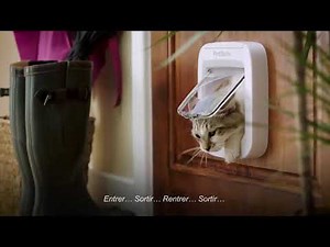Donnez de la liberté à votre chat - Chatière à puce électronique PetSafe™(courte édition)
