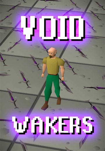 I have SO MANY VOIDWAKERS 😳😳😳 #oldschoolrunescape #osrs | Old School Runescape