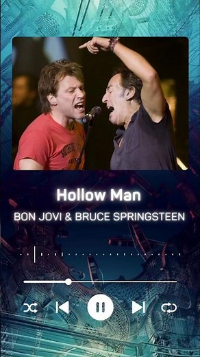 Bon Jovi & Bruce Springsteen - Hollow Man #bonjovi #brucespringsteen