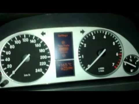 Mercedes B-Class Steering wheel controls