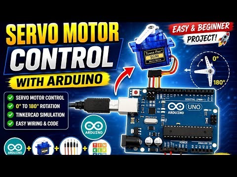 মাত্র ১টি Servo Motor আর Arduino দিয়ে বানিয়ে ফেলুন দারুণ একটি Smart Project 🤖🔥