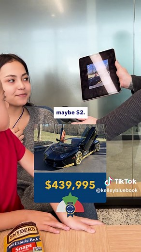 Luckily you don’t have to guess what a car is worth. Price Advisor on KBB.com shows you the fair price range for any car 👀 🙌 #Car #kids#Cute