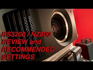 JVC DLA RS3200 NZ800 Unboxing Review and Recommended Settings