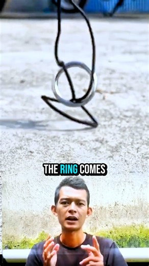 Fast Way to Remove a Knot from a Ring | Simple Trick #short #shorts #shortvideo #creative