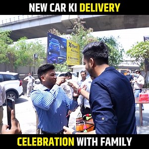 350K views · 10K reactions | New Car Ki Delivery | Celebration With Family | Rachit Rojha | Facebook