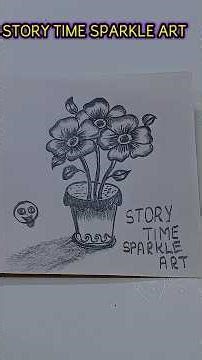 how to draw a symple flower✨✨ #art #drawingtutorial #drawing #easydrawing #storytimesparkleart🐾🌿💯💫✨✨