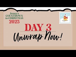 Jenny's Countdown to Christmas Box 2025 | Day 3 Unboxing