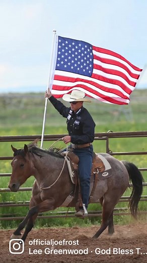 I’m proud to be an American! Happy Birthday AMERICA! #america #usa #cowboy #longlivecowboys | Joe Frost