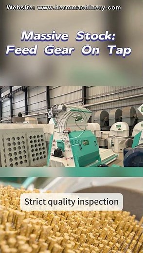 Complete Feed Manufacturing Line – From Raw Material to Final Packaging #feedpelletmills