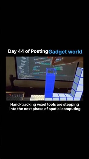 ✨🖐️Hand-tracking tech is shaping the future of spatial computing! SpatialComputing #HandTracking