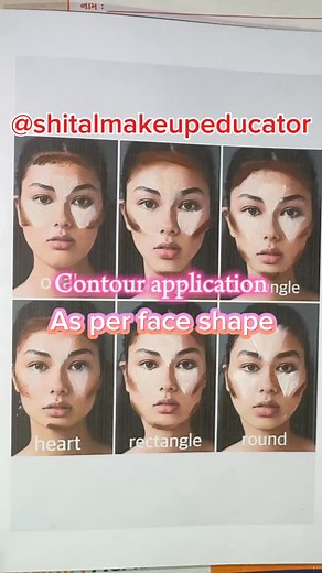 Contour As Per Face Shape🪄 #roundfacecontour #ovalfacecontour #heartfacecontour #squarefacecontour #longfacecontour #diamondfacecontour #viralreels❤️ #explorepage✨ #contouringforshape #slimfacecontour #fypppppppppppppppppppppppppppppppppppppppppppppppppppppppppppppppppppppp | She Gorgeous