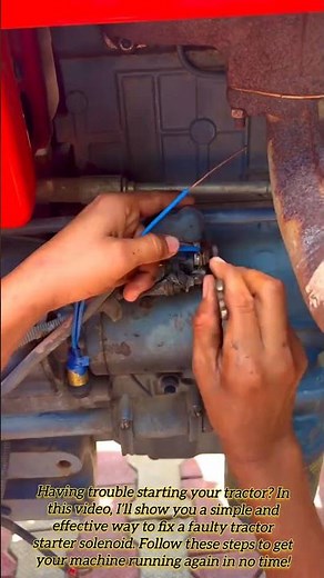 How to Repair Your Tractor's Starter Solenoid