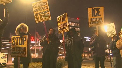 Anti-ICE noise demonstration protest held, aiming to increase presence across Columbus
