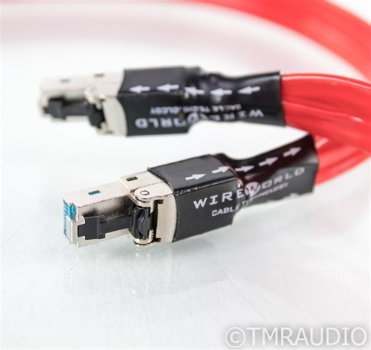 Wireworld Starlight CAT8 Ethernet Cable; Category-8; Single 1m Interconnect