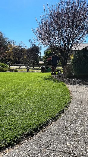 The old faithful Atom edger has been donated to a local lawn loving family who will make good use of it. Upgraded to bigger and better. Edge on! #lawncare #lawnmowing #lawnmaintenance #lawns #oddlysatisfying #satisfying #trending #fy #fyp | Love You Lawn Time