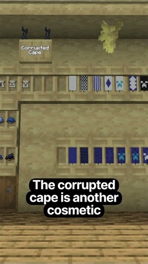 How to turn the Corrupted cape into a banner! #minecraft #banner #cape #howto #new #showcase