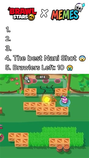 The End😂 THE BEST 5 Memes in Brawl Stars!🔥 #brawlstars #brawlstarstiktok #бравлстарс