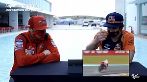 "It was so dodgy!" 🙌 "I don't know how you did that!!!" 🤯 Jack Miller and Remy Gardner took time out from their impressive 2021 seasons to relive some of their career highlights! 🎙️ #MotoGP | MotoGP