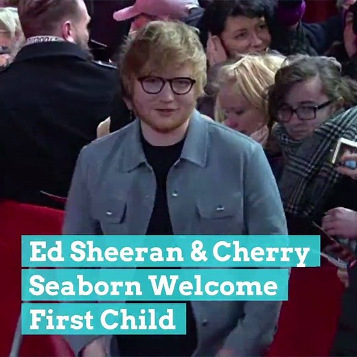 Ed Sheeran & Cherry Seaborn welcome their first child! 👶 https://bit.ly/3hS31iO | Extra