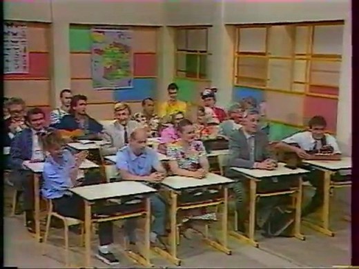 LA CLASSE avec fabrice 1987 - FR3